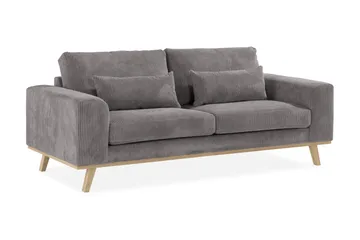 Copenhagen 2-sits Manchestersoffa - Mörkgrå - Möbler - Soffa - 2 sits soffa