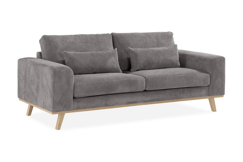 Copenhagen 2-sits Manchestersoffa - Mörkgrå - Möbler - Soffa - 2 sits soffa