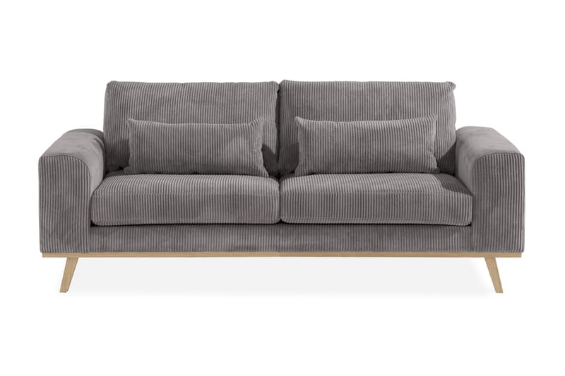 Copenhagen 2-sits Manchestersoffa - Mörkgrå - Möbler - Soffa - 2 sits soffa
