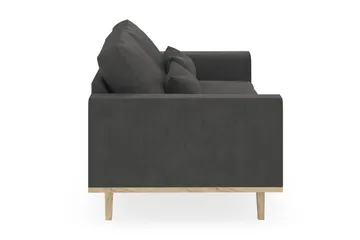 Copenhagen 2-sits Manchestersoffa - Mörkgrå - Möbler - Soffa - 2 sits soffa