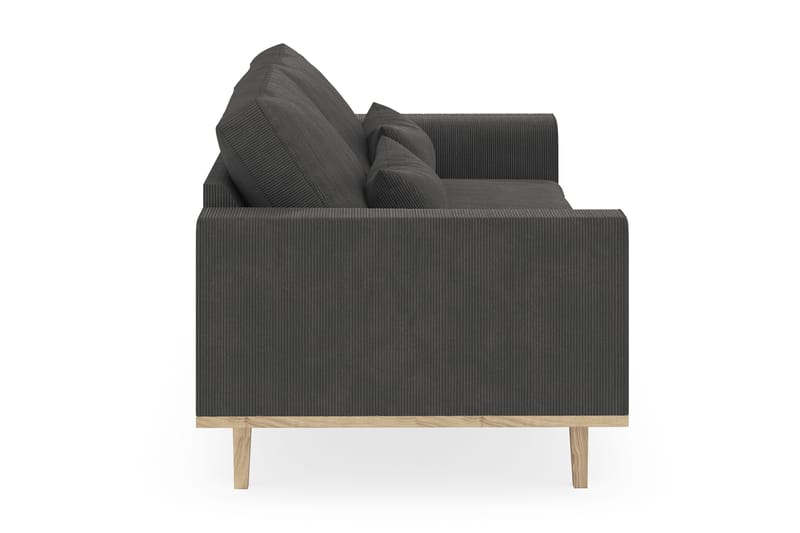 Copenhagen 2-sits Manchestersoffa - Mörkgrå - Möbler - Soffa - 2 sits soffa