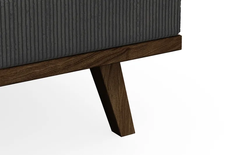 Copenhagen 2-sits Manchestersoffa - Mörkgrå - Möbler - Soffa - 2 sits soffa