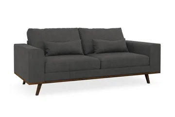 Copenhagen 2-sits Manchestersoffa - Mörkgrå - Möbler - Soffa - 2 sits soffa