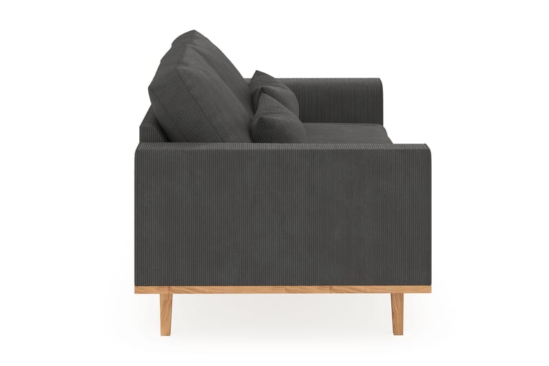 Copenhagen 2-sits Manchestersoffa - Mörkgrå - Möbler - Soffa - 2 sits soffa