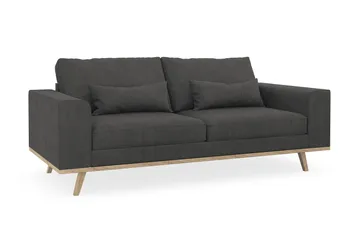 Copenhagen 2-sits Manchestersoffa - Mörkgrå - Möbler - Soffa - 2 sits soffa