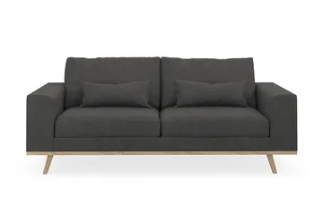 Copenhagen 2-sits Manchestersoffa - Mörkgrå - Möbler - Soffa - 2 sits soffa