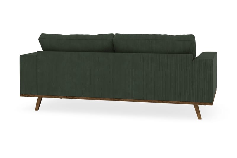 Copenhagen 2-sits Manchestersoffa - Mörkgrön - Möbler - Soffa - 2 sits soffa