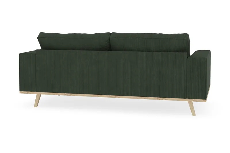 Copenhagen 2-sits Manchestersoffa - Mörkgrön - Möbler - Soffa - 2 sits soffa