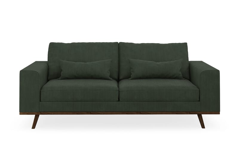 Copenhagen 2-sits Manchestersoffa - Mörkgrön - Möbler - Soffa - 2 sits soffa