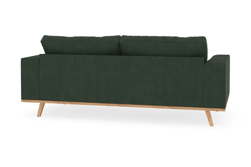 Copenhagen 2-sits Manchestersoffa - Mörkgrön - Möbler - Soffa - 2 sits soffa