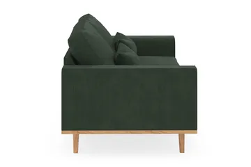 Copenhagen 2-sits Manchestersoffa - Mörkgrön - Möbler - Soffa - 2 sits soffa