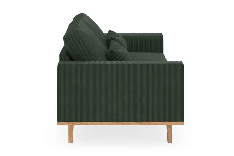 Copenhagen 2-sits Manchestersoffa - Mörkgrön - Möbler - Soffa - 2 sits soffa