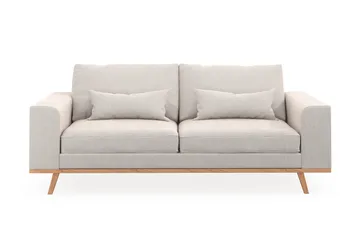 Copenhagen 2-sits Sammetssoffa - Krämvit - Möbler - Soffa - 2 sits soffa