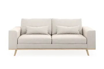 Copenhagen 2-sits Sammetssoffa - Krämvit - Möbler - Soffa - 2 sits soffa