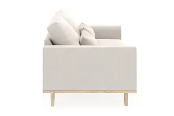 Copenhagen 2-sits Sammetssoffa - Krämvit - Möbler - Soffa - 2 sits soffa