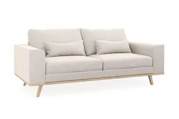 Copenhagen 2-sits Sammetssoffa - Krämvit - Möbler - Soffa - 2 sits soffa