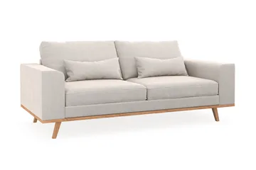 Copenhagen 2-sits Sammetssoffa - Krämvit - Möbler - Soffa - 2 sits soffa