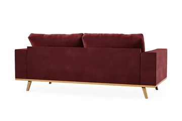 Copenhagen 2-sits Sammetssoffa - Lila - Möbler - Soffa - 2 sits soffa