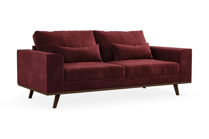 Copenhagen 2-sits Sammetssoffa - Lila - Möbler - Soffa - 2 sits soffa
