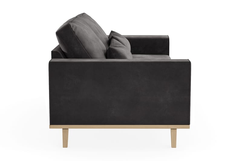 Copenhagen 2-sits Sammetssoffa - Mörkgrå - Möbler - Soffa - 2 sits soffa