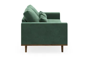 Copenhagen 2-sits Sammetssoffa - Mörkgrön - Möbler - Soffa - 2 sits soffa