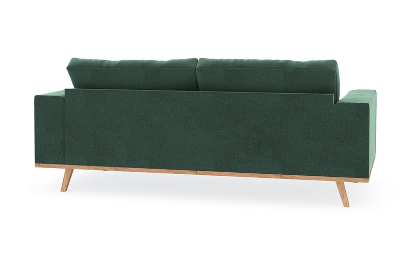 Copenhagen 2-sits Sammetssoffa - Mörkgrön - Möbler - Soffa - 2 sits soffa