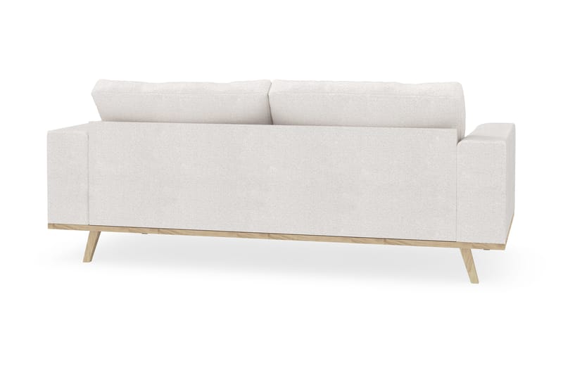 Copenhagen 2-sits Soffa i Bouclé - Vit - Möbler - Soffa - 2 sits soffa
