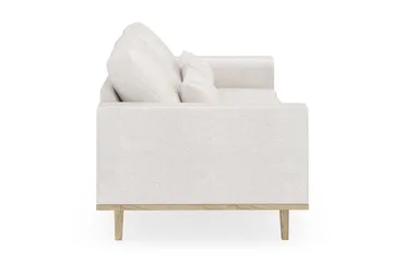 Copenhagen 2-sits Soffa i Bouclé - Vit - Möbler - Soffa - 2 sits soffa