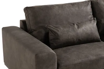 Copenhagen 2-sits Soffa i Konstläder - Mörkgrå - Möbler - Soffa - 2 sits soffa