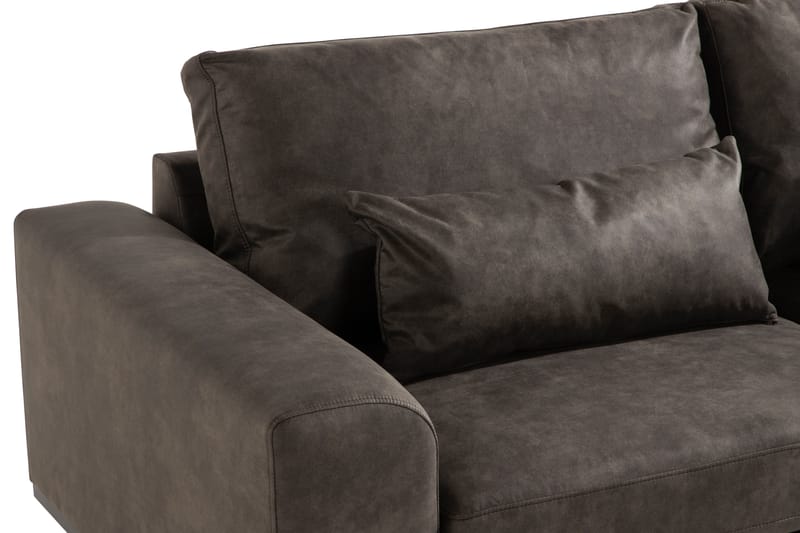 Copenhagen 2-sits Soffa i Konstläder - Mörkgrå - Möbler - Soffa - 2 sits soffa