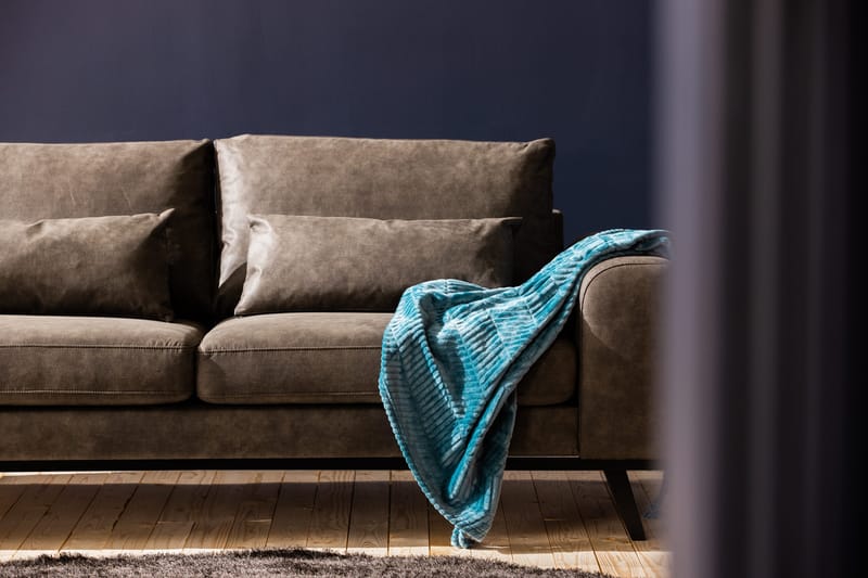 Copenhagen 2-sits Soffa i Konstläder - Mörkgrå - Möbler - Soffa - 2 sits soffa