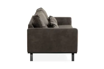 Copenhagen 2-sits Soffa i Konstläder - Mörkgrå - Möbler - Soffa - 2 sits soffa