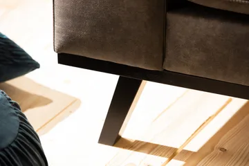 Copenhagen 2-sits Soffa i Konstläder - Mörkgrå - Möbler - Soffa - 2 sits soffa