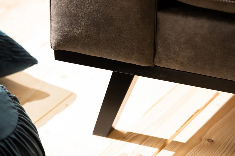 Copenhagen 2-sits Soffa i Konstläder - Mörkgrå - Möbler - Soffa - 2 sits soffa