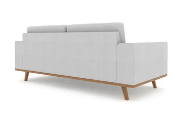 Copenhagen 2-sits Tygsoffa - Ljusgrå - Möbler - Soffa - 2 sits soffa