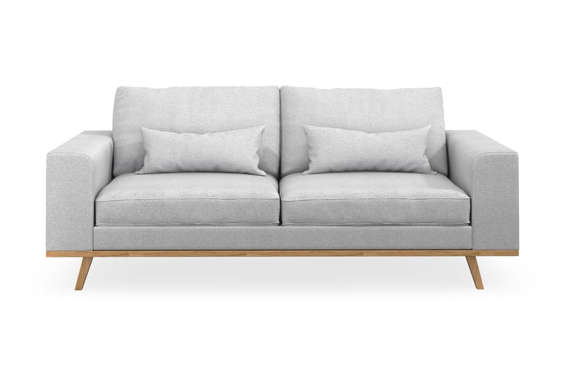 Copenhagen 2-sits Tygsoffa - Ljusgrå - Möbler - Soffa - 2 sits soffa