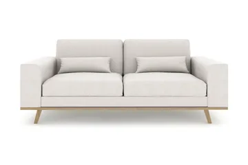 Copenhagen 2-sits Tygsoffa - Ljusgrå - Möbler - Soffa - 2 sits soffa