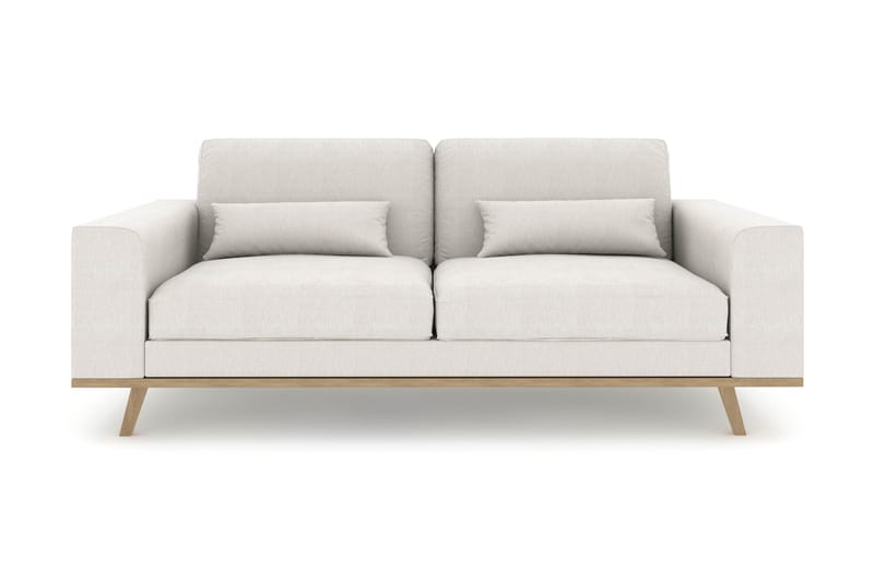 Copenhagen 2-sits Tygsoffa - Ljusgrå - Möbler - Soffa - 2 sits soffa