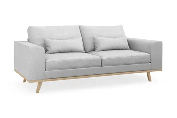 Copenhagen 2-sits Tygsoffa - Ljusgrå - Möbler - Soffa - 2 sits soffa