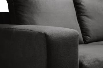 Crazy 2-sits Sammetssoffa - Mörkgrå - Möbler - Soffa - Sammetssoffa