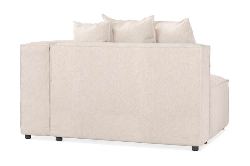 Cubo 2-sits Högermodul i Tyg 120 cm bred - Beige - Möbler - Soffa - Modulsoffa - Övriga moduler till modulsoffa