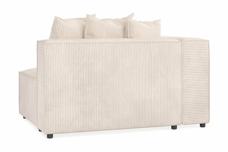 Cubo 2-sits Vänstermodul i Manchester 120 cm bred - Beige - Möbler - Soffa - Modulsoffa - Övriga moduler till modulsoffa