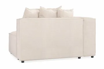 Cubo 2-sits Vänstermodul i Tyg 120 cm bred - Beige - Möbler - Soffa - Modulsoffa - Övriga moduler till modulsoffa