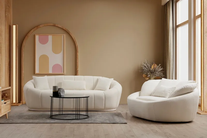 Dara Soffa 2-sits - Beige - Möbler - Soffa - 2 sits soffa