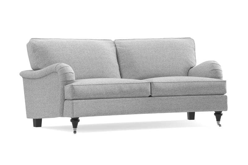Howard Classic 2-sits Svängd Tygsoffa - Grå - Möbler - Soffa - 2 sits soffa