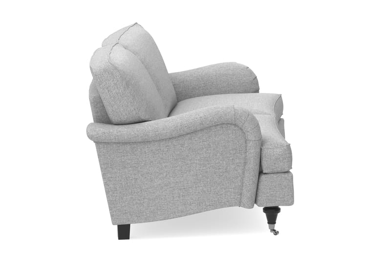 Howard Classic 2-sits Svängd Tygsoffa - Grå - Möbler - Soffa - 2 sits soffa
