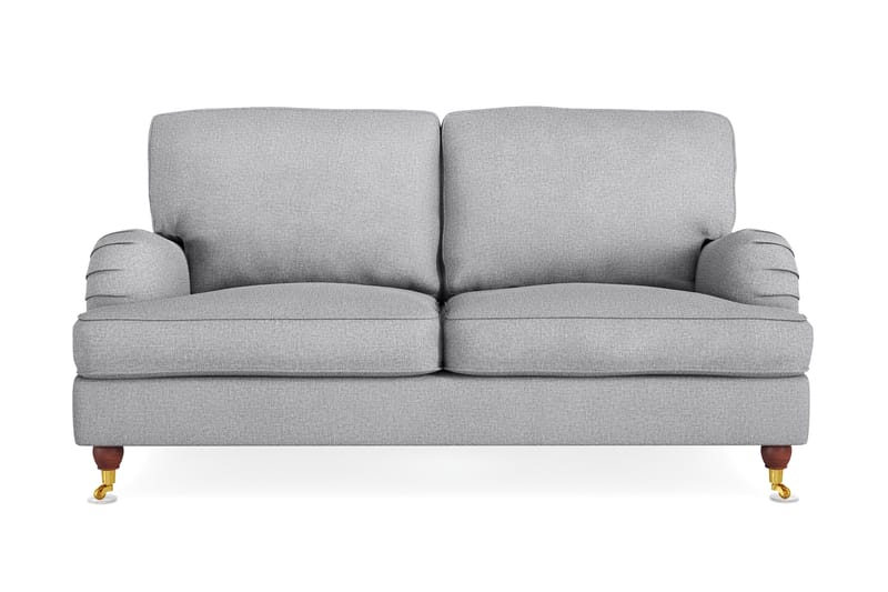 Howard Lyx 2-sits Tygsoffa - Ljusgrå - Möbler - Soffa - Howardsoffa