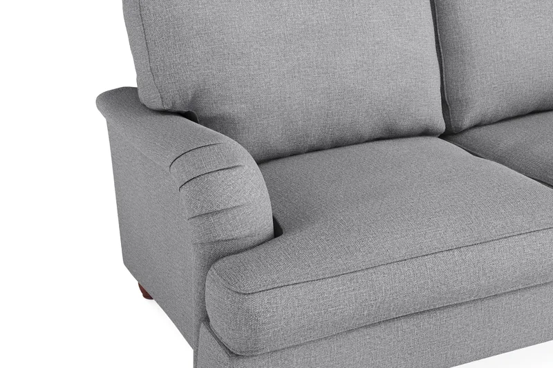 Howard Lyx 2-sits Tygsoffa - Ljusgrå - Möbler - Soffa - Howardsoffa