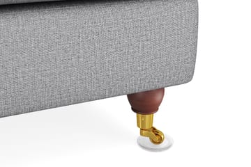 Howard Lyx 2-sits Tygsoffa - Ljusgrå - Möbler - Soffa - Howardsoffa