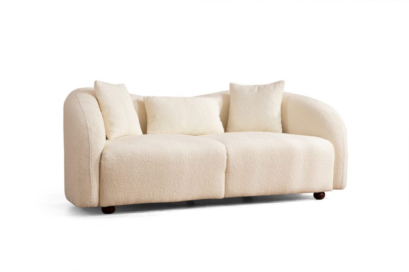 Hungirr Soffa 2-sits - Beige|Bouclé - Möbler - Soffa - 2 sits soffa